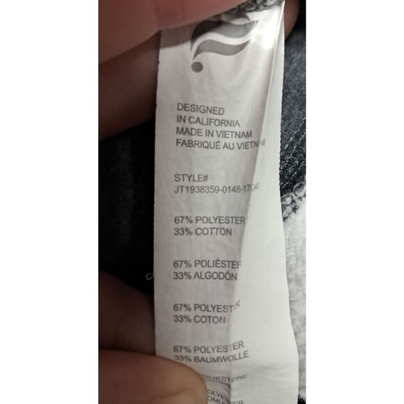 Fabletics Jacket Hoodie Womens Sz Medium Sweatshirt Hooded Long Sleeve Sweater - Picture 7 of 9